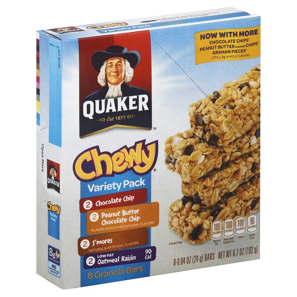 Quaker Chewy Variety Pack Granola Bars