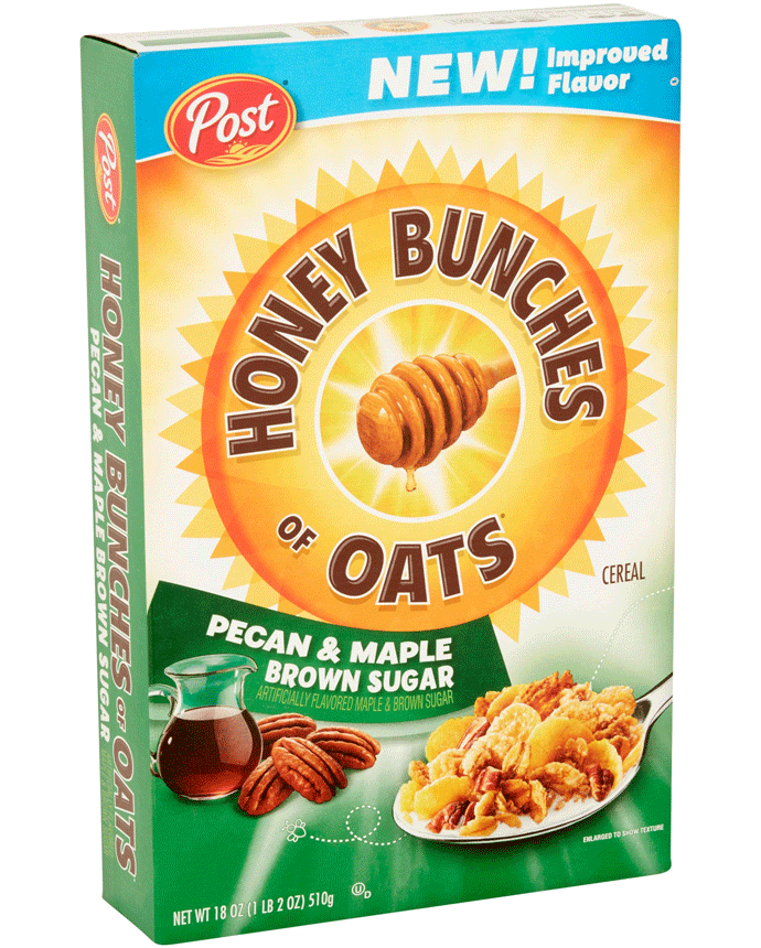 Post Honey Bunches of Oats Pecan Maple Brown Sugar