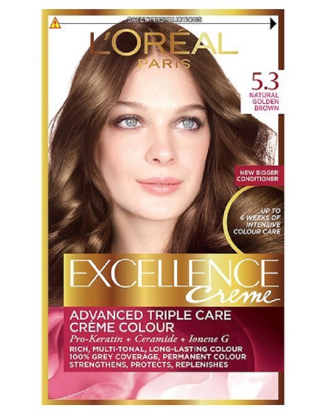 Loreal Excellence Creme 5.3 Light Golden Brown