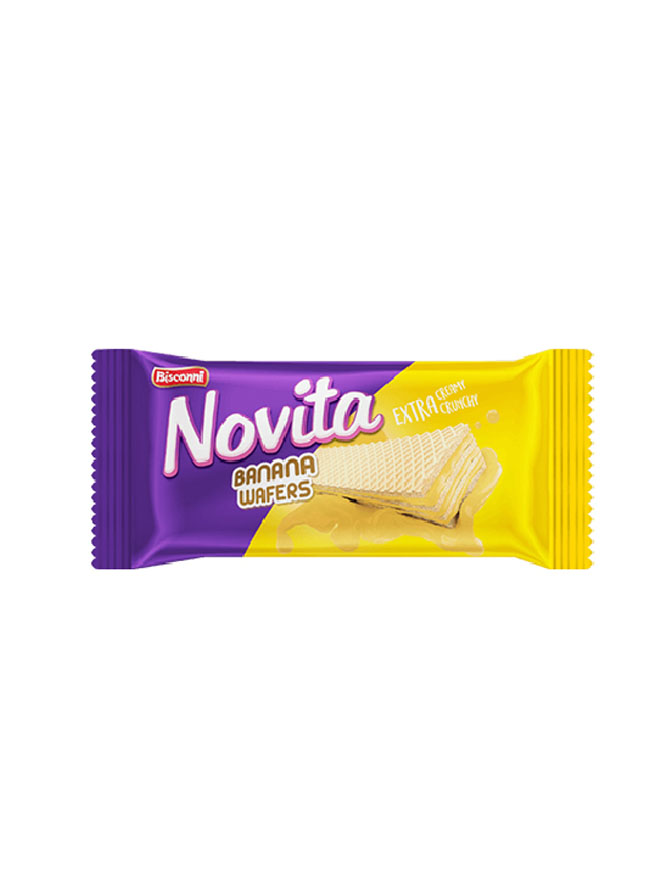 Biscotto Bisconi Novita Wafer Banana 31g