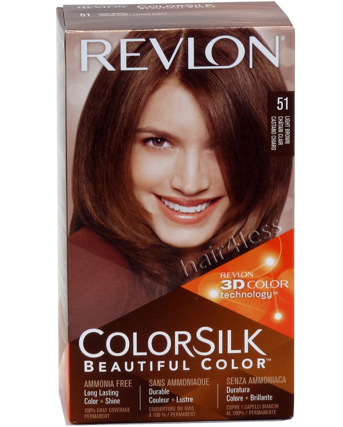 Revlon Colorsilk Hair Color #51 Light Brown