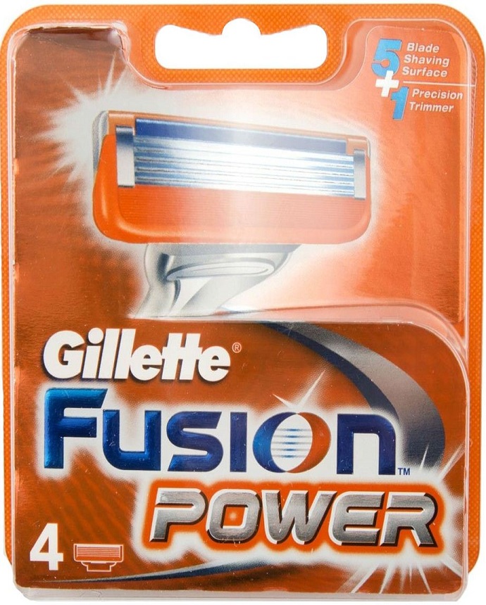 Gillette Fusion Shaving Blades Power