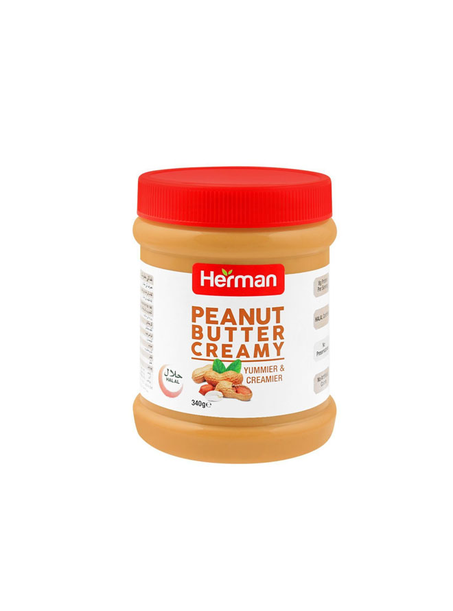 Herman Peanut Butter Creamy 340g