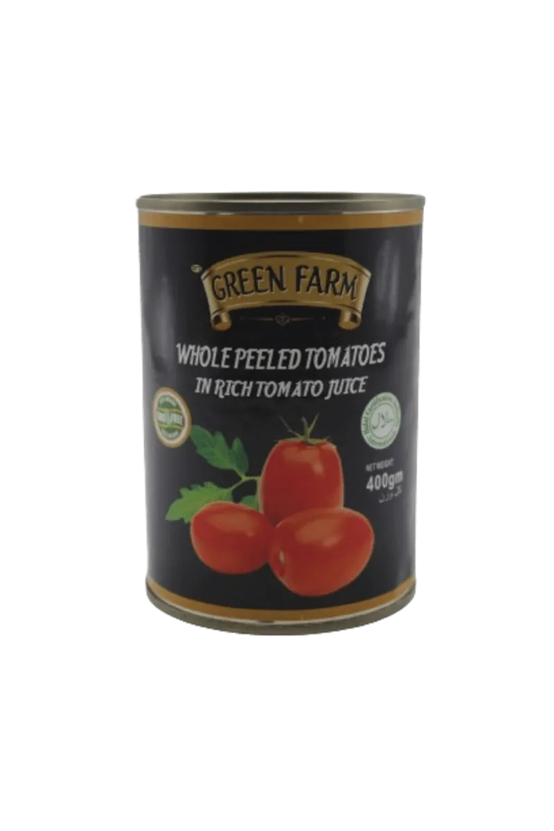 Green Farm Whole Peeled Tomatoes 400gm