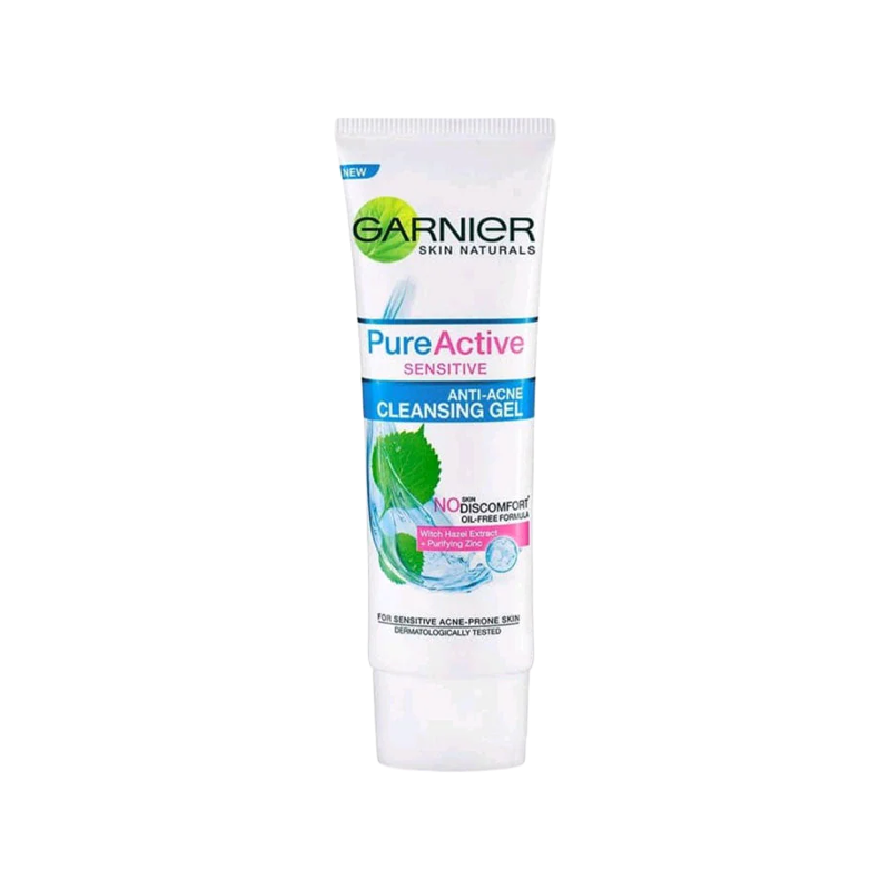 Garnier Pure Active Sensitive Anti-Acne Cleansing Gel 100ml
