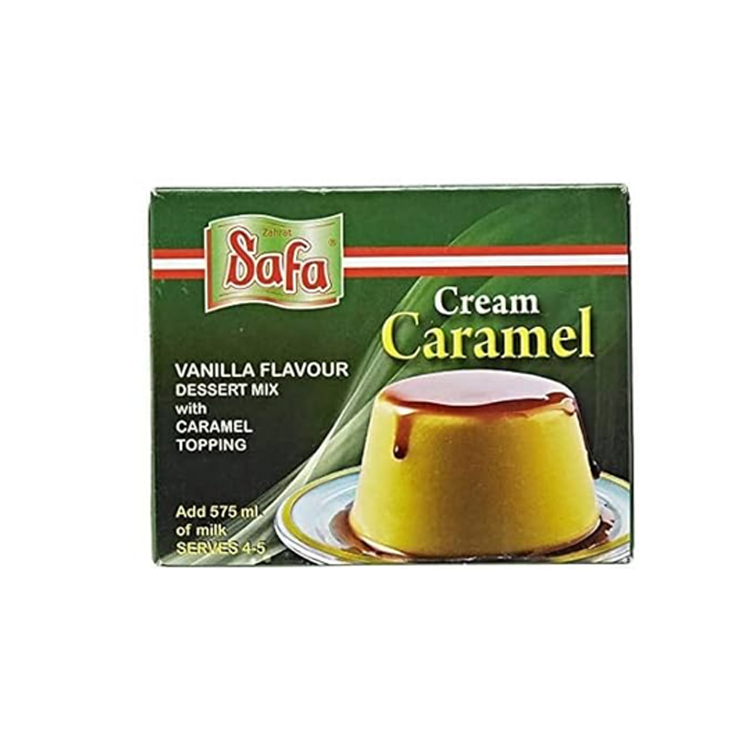 Safa Creme Caramel Vanilla Flavour 70g