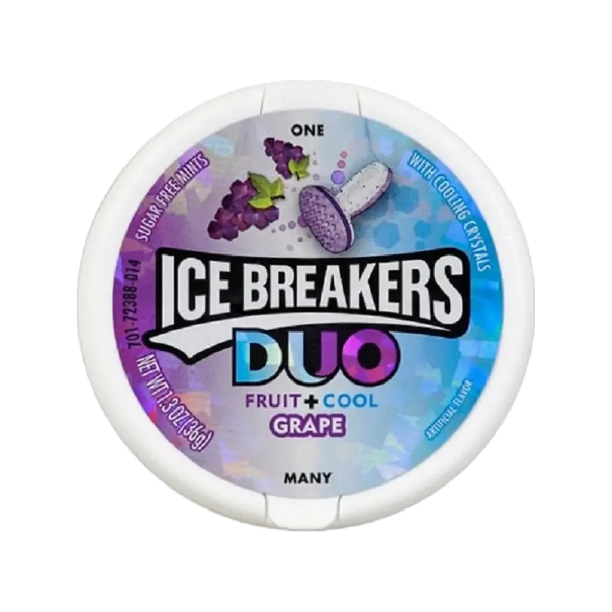 Ice Breakers Grape Fruit Candies 1.3 Oz