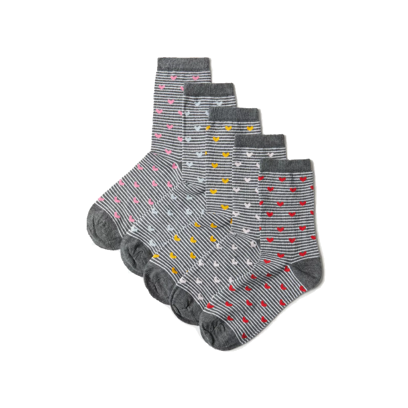 Marks & Spencer 5 Pair Pack Cotton Rich Ankle Highsd