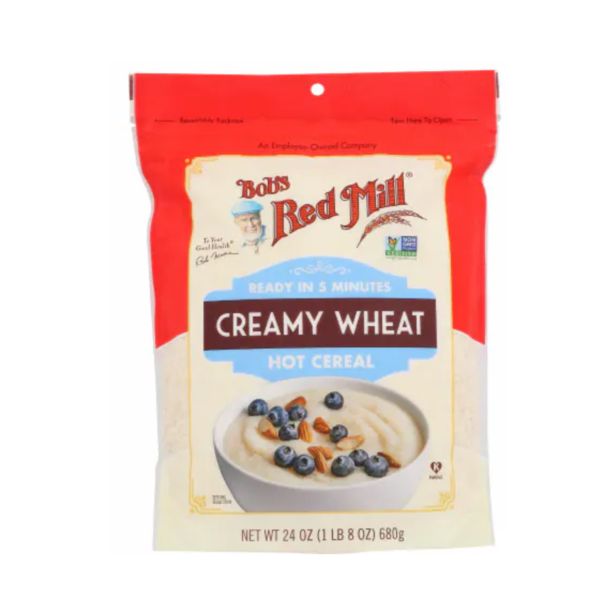 Bob's Red Mill, Cereal Creamy Wheat, Case Of 4, 24 oz