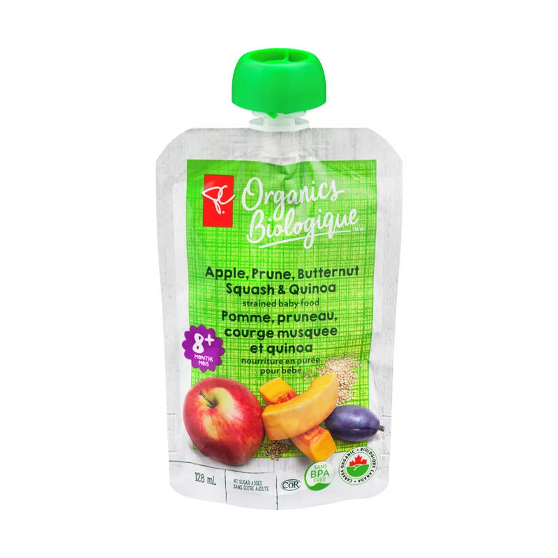 Organics Biologique Apple Butternut Squash & Quinoa 128 mL