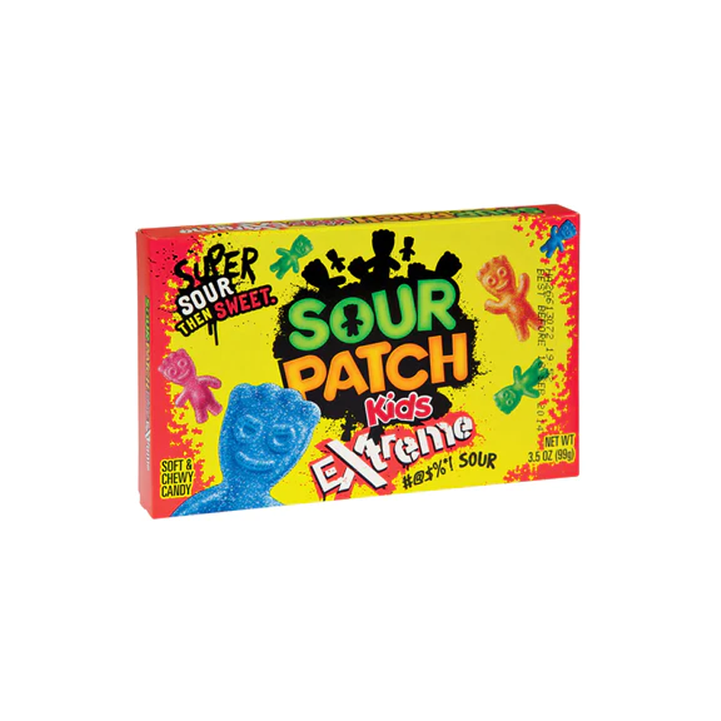 Sour Patch Kids Extreme Soft & Chewy Candy 99g