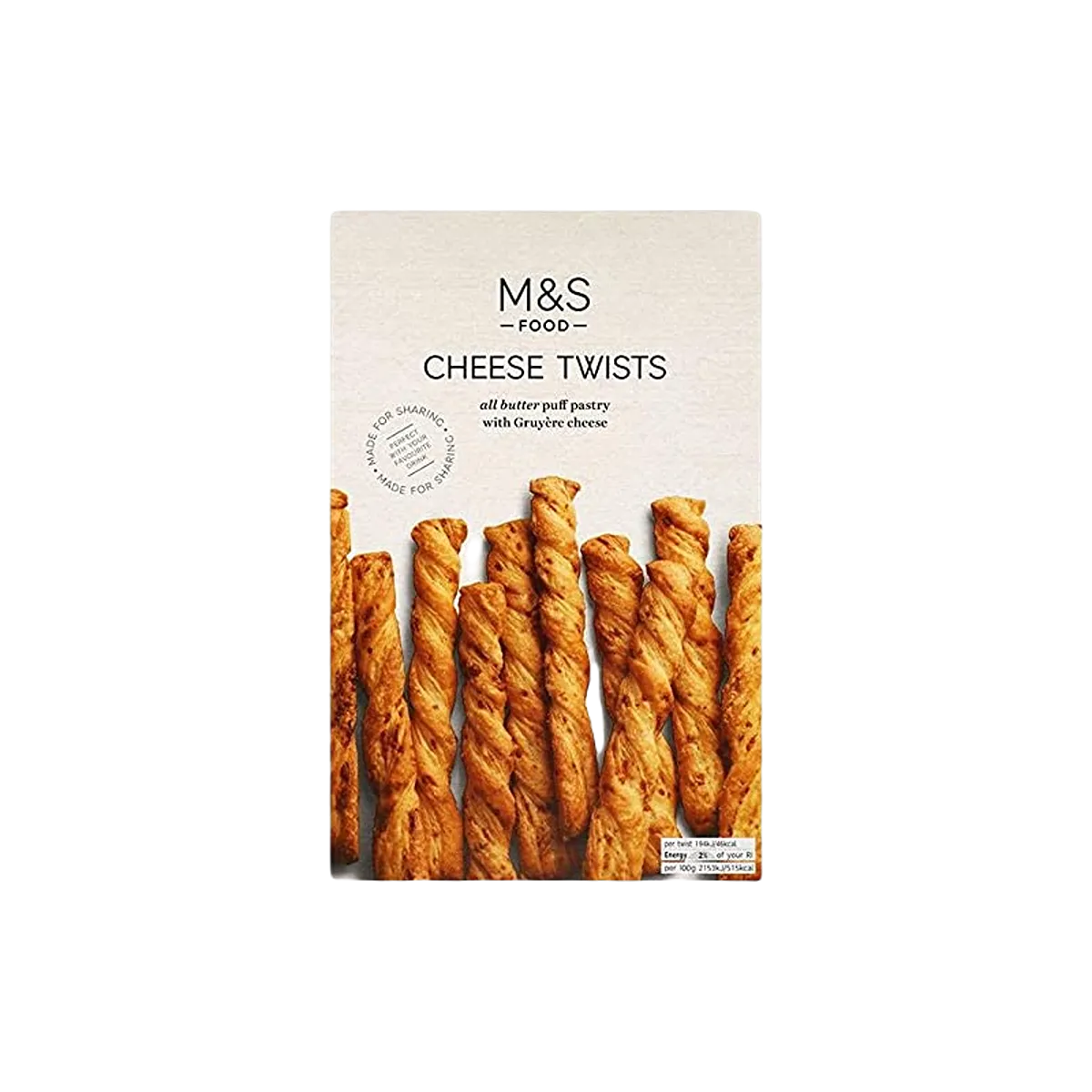 M&S Cheese Twists 125g