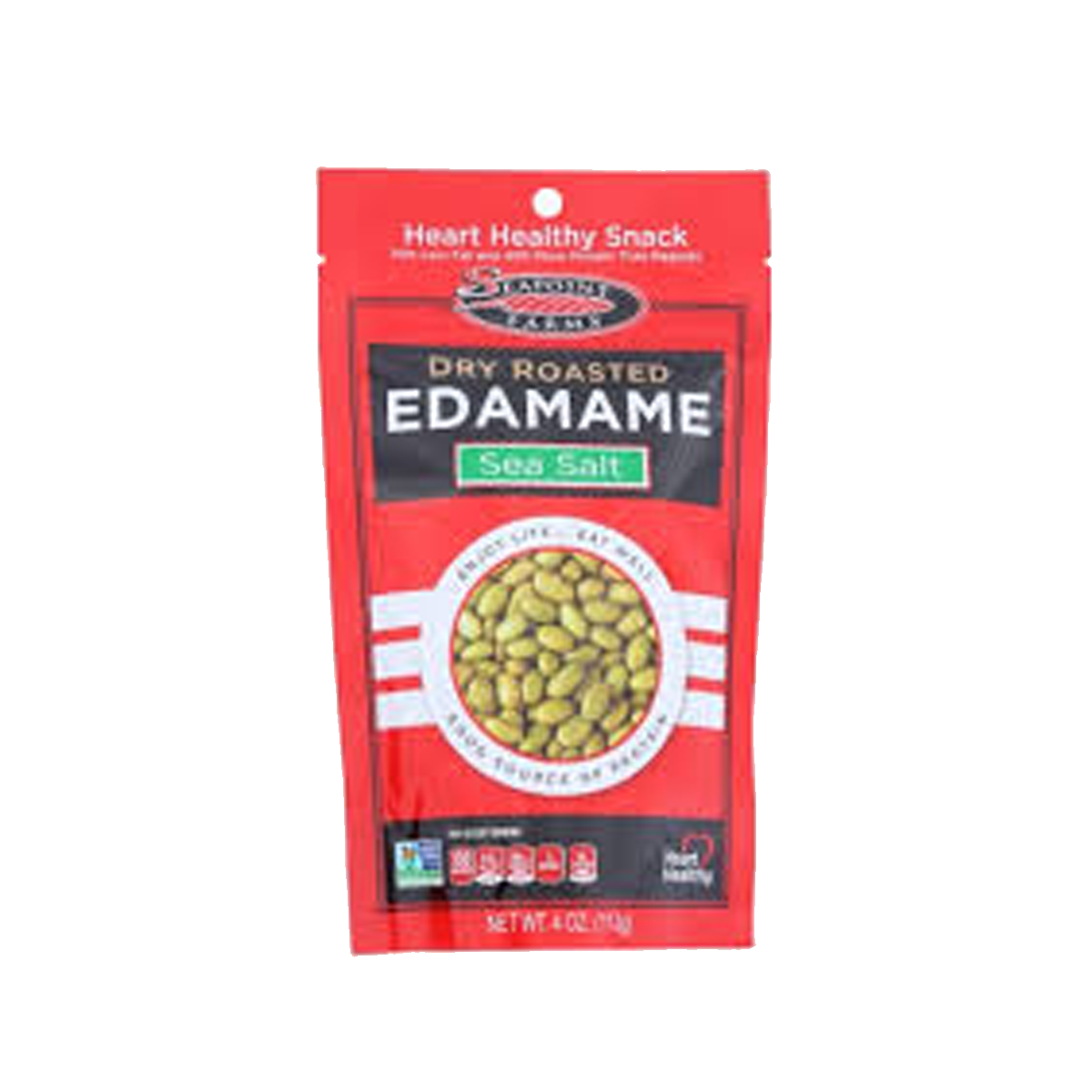 Seapoint Farms, Dry Roasted Edamame Sea Salt, Case Of 12, 4 oz