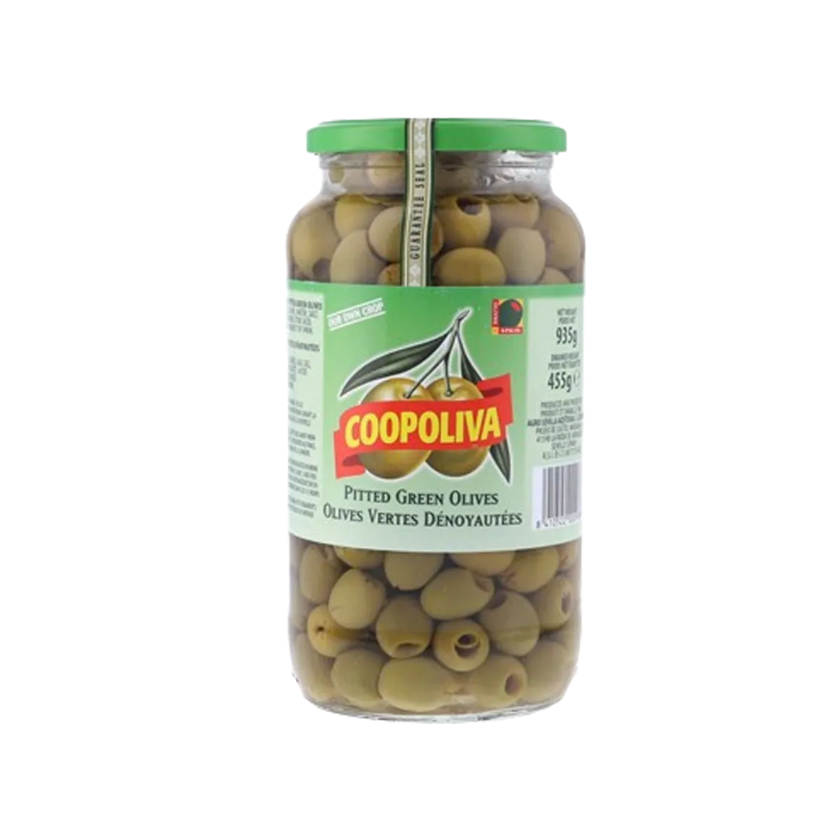 Coopoliva Pitted Green Olive 935g