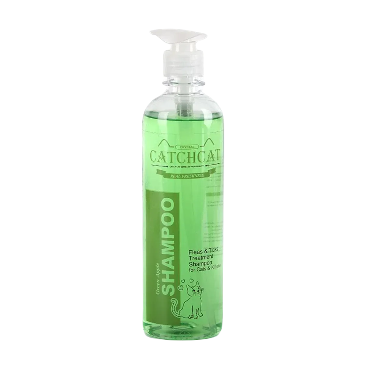 Catchcat Green Apple Shampoo 500ml