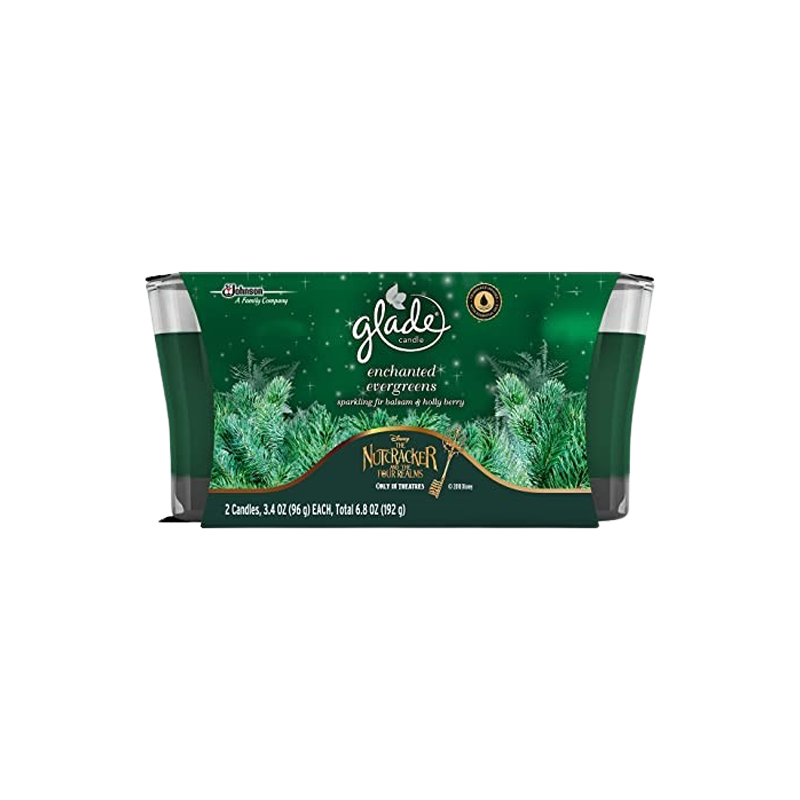 Glade Scented Candle Enchanted Evergreens 192g