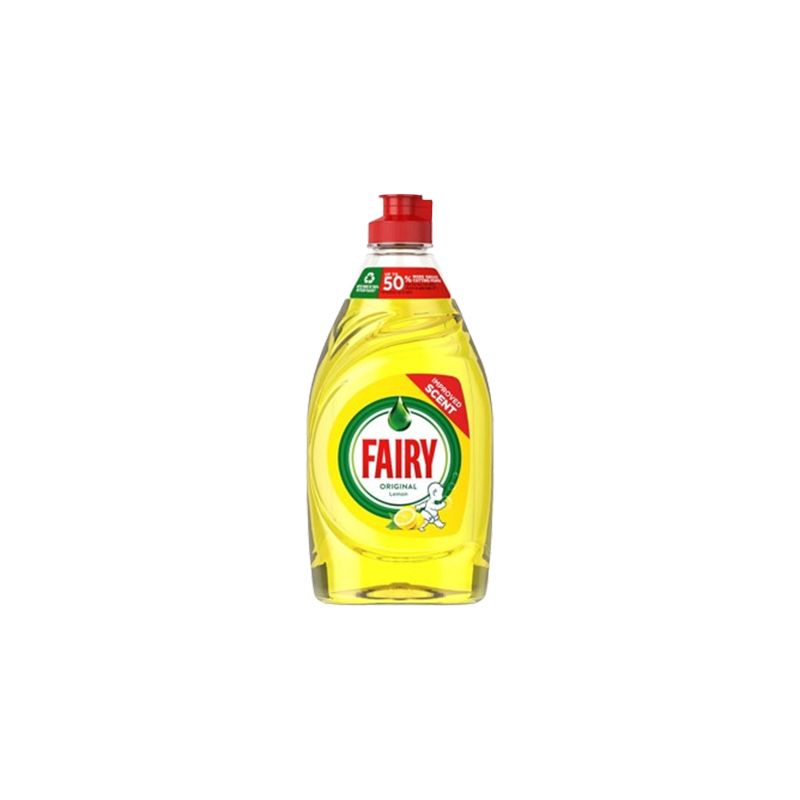 Fairy Original Lemon Washing Up Dishwashing Liquid 433ml