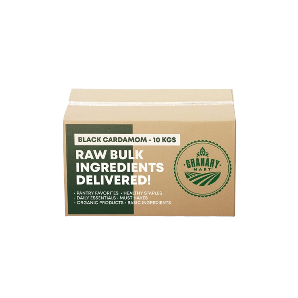 GRANARY MART Black Cardamom Whole (22 lbs)