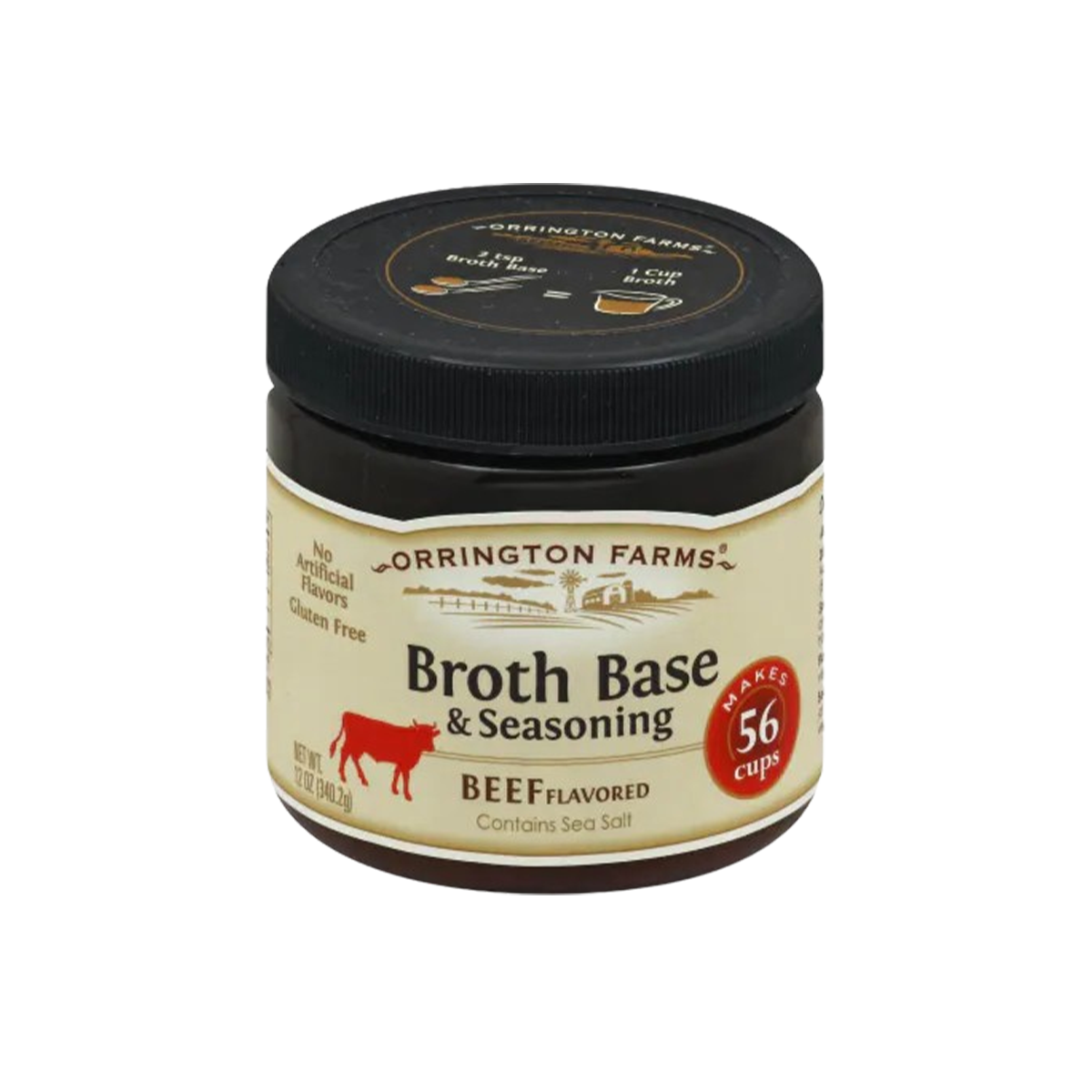 Orrington Farms, Broth Base And Seasoning, Case Of 6, 6 oz