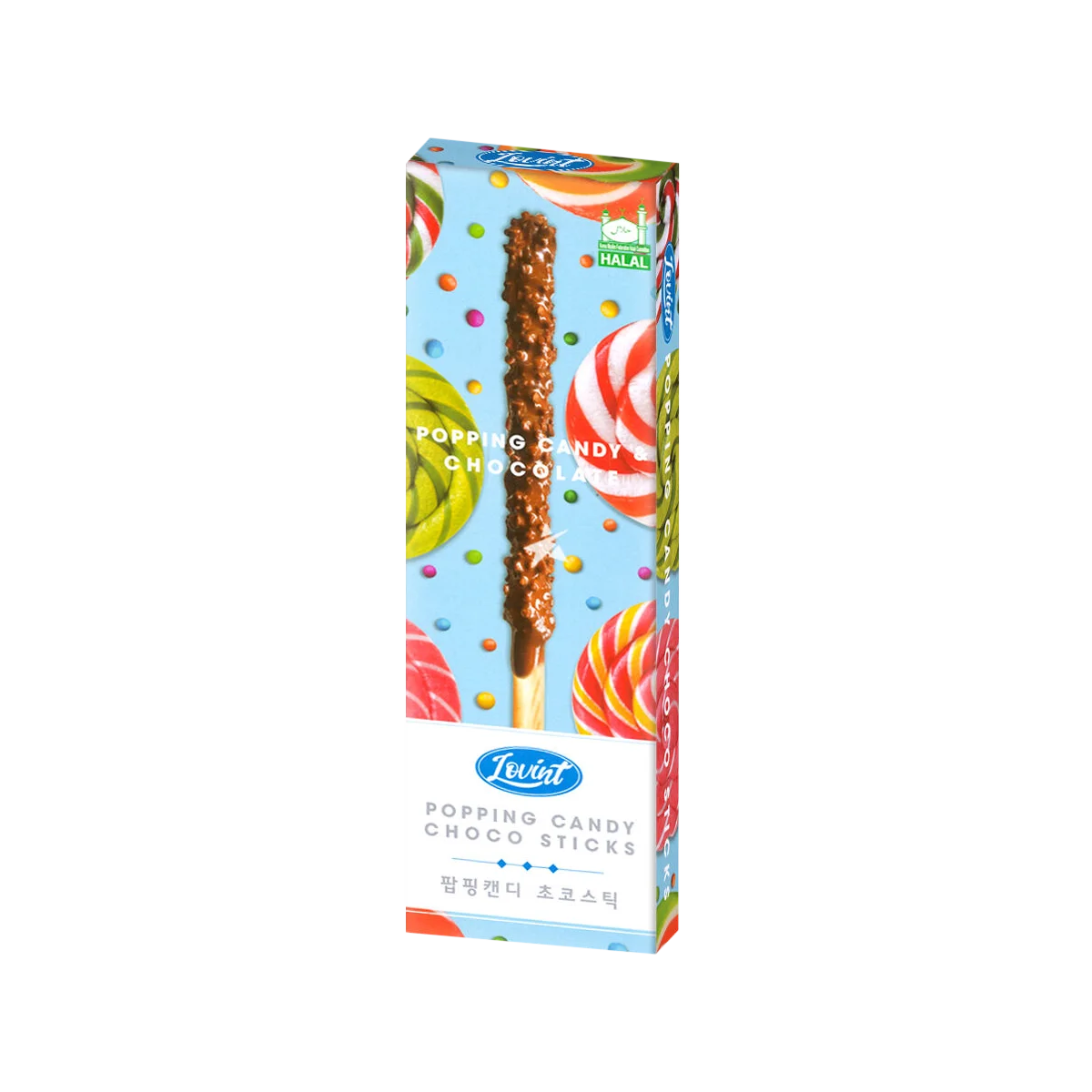 Lovint Choco Sticks Popping Candy Flaovur 53g