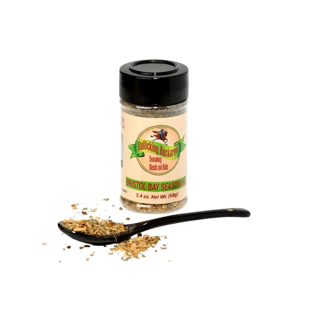 Rollicking Buckaroo Bristol Bay Seasoning - Case of 12 - 2.4 oz.
