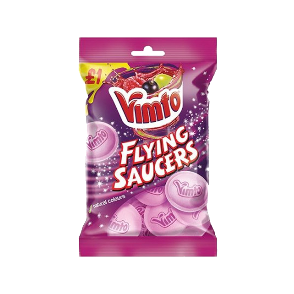 Vimto Cray Candy Flying Saucers 33g