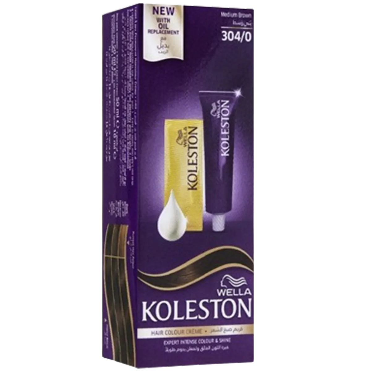 Wella Koleston Hair Colour Medium Brown 304/0