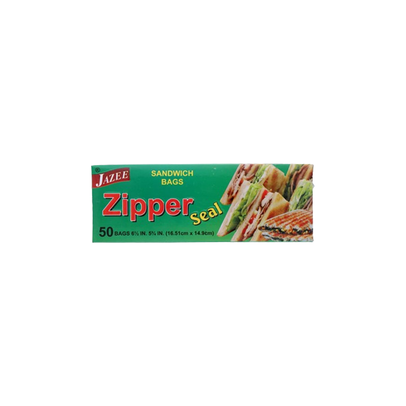 Jazee Zipper sandwich bags