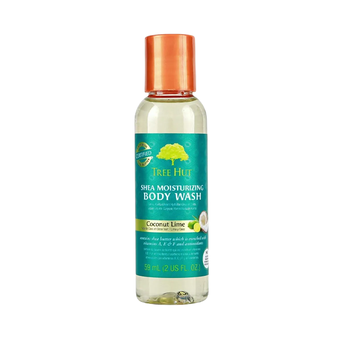Shea Moisturizing Body Wash Coconut Lime 59ml