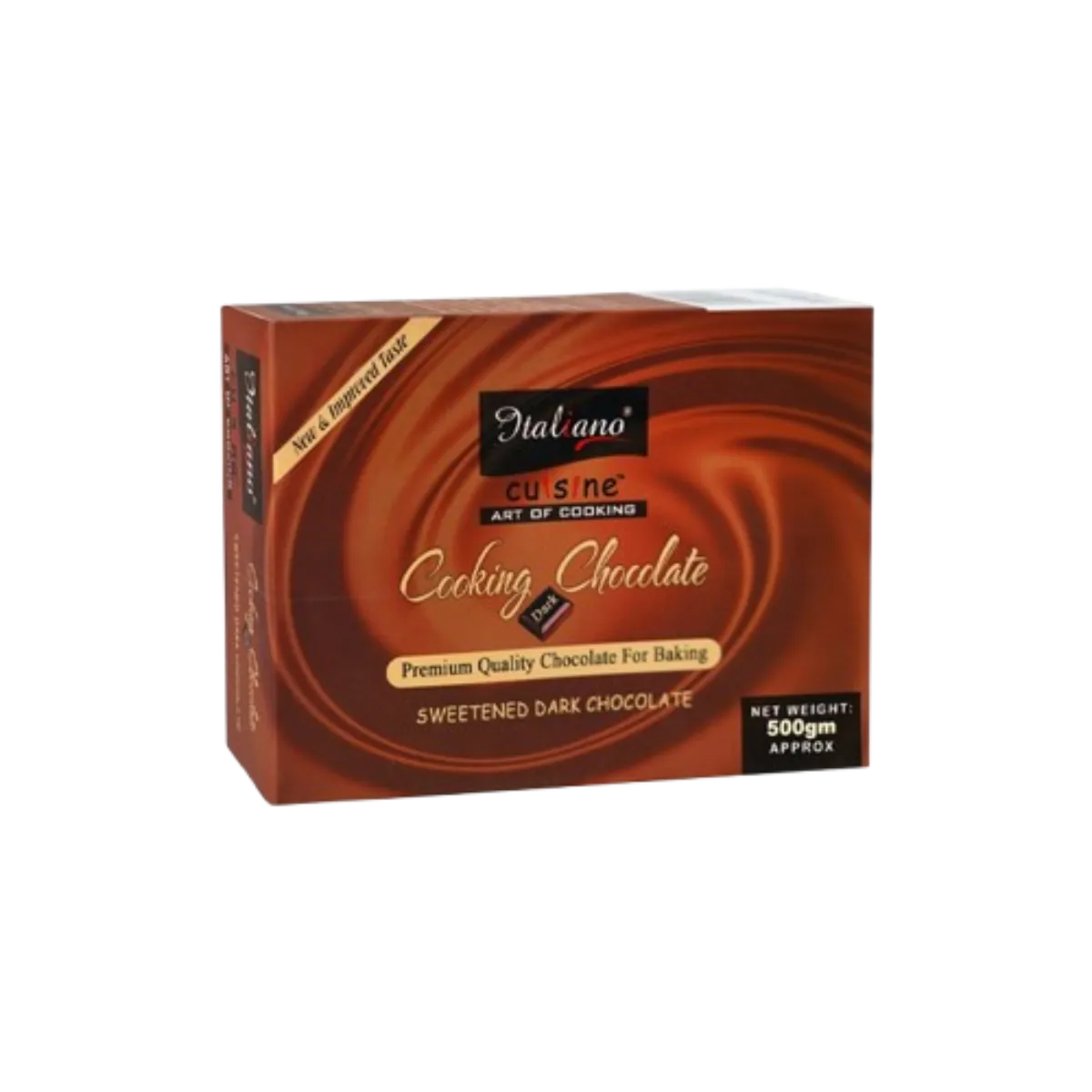 Italiano Cuisine Cooking Chocolate Dark 500g