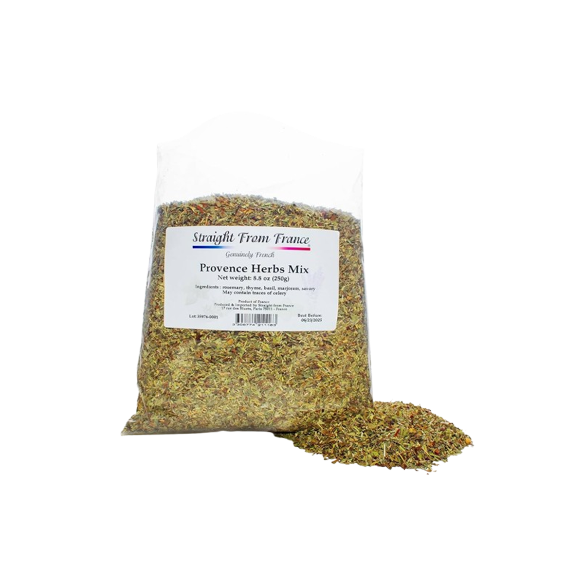 Straight from France - Provence Herbs Mix from France - Case of 80 - 1.76oz