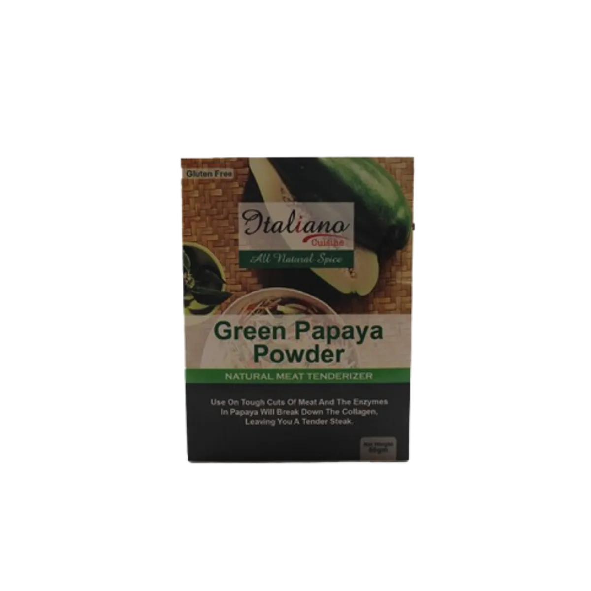 Italiano Green Papaya Powder 50gm