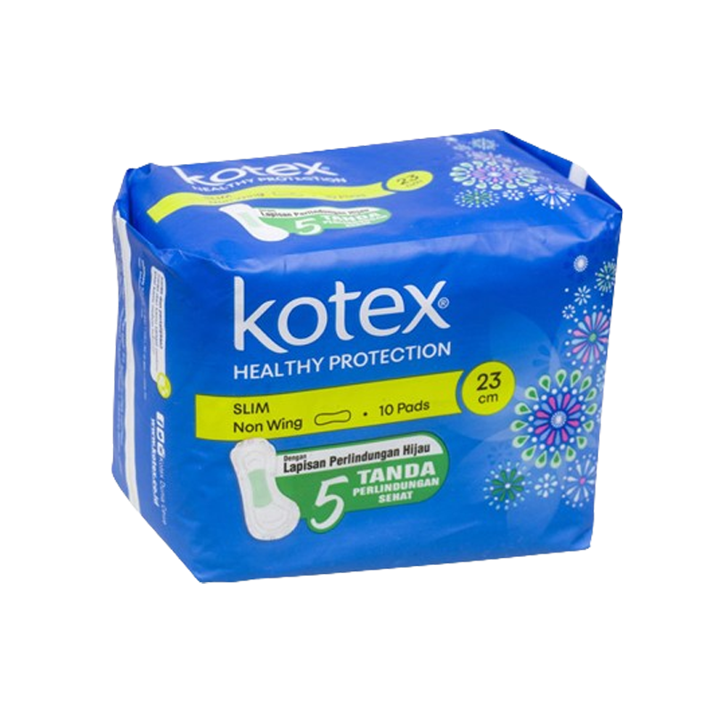 Kotex Healthy Protection Slim Non Wing Sanitary 10th Pads