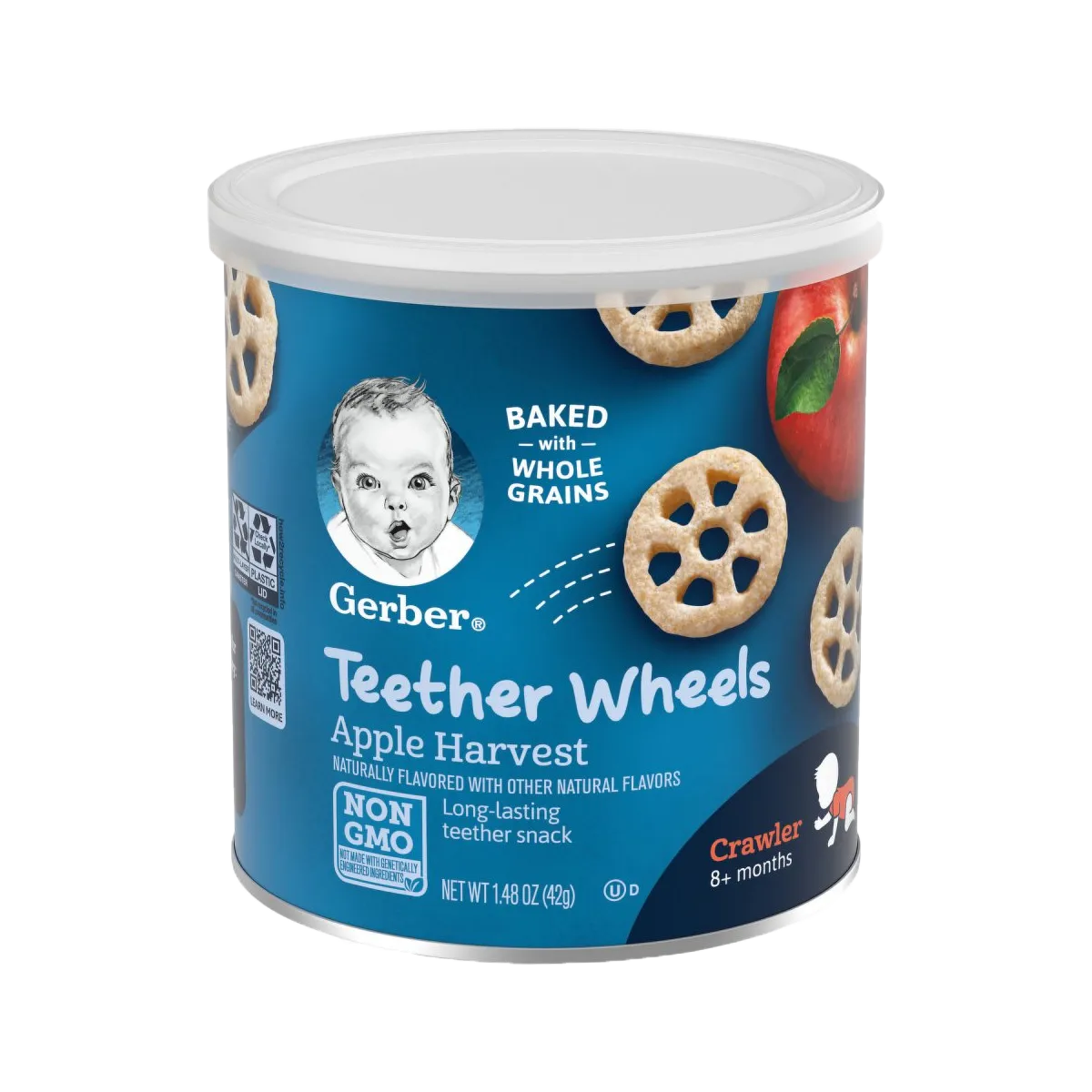 Gerber Graduates Wagon Wheels Apple Harvest 42G