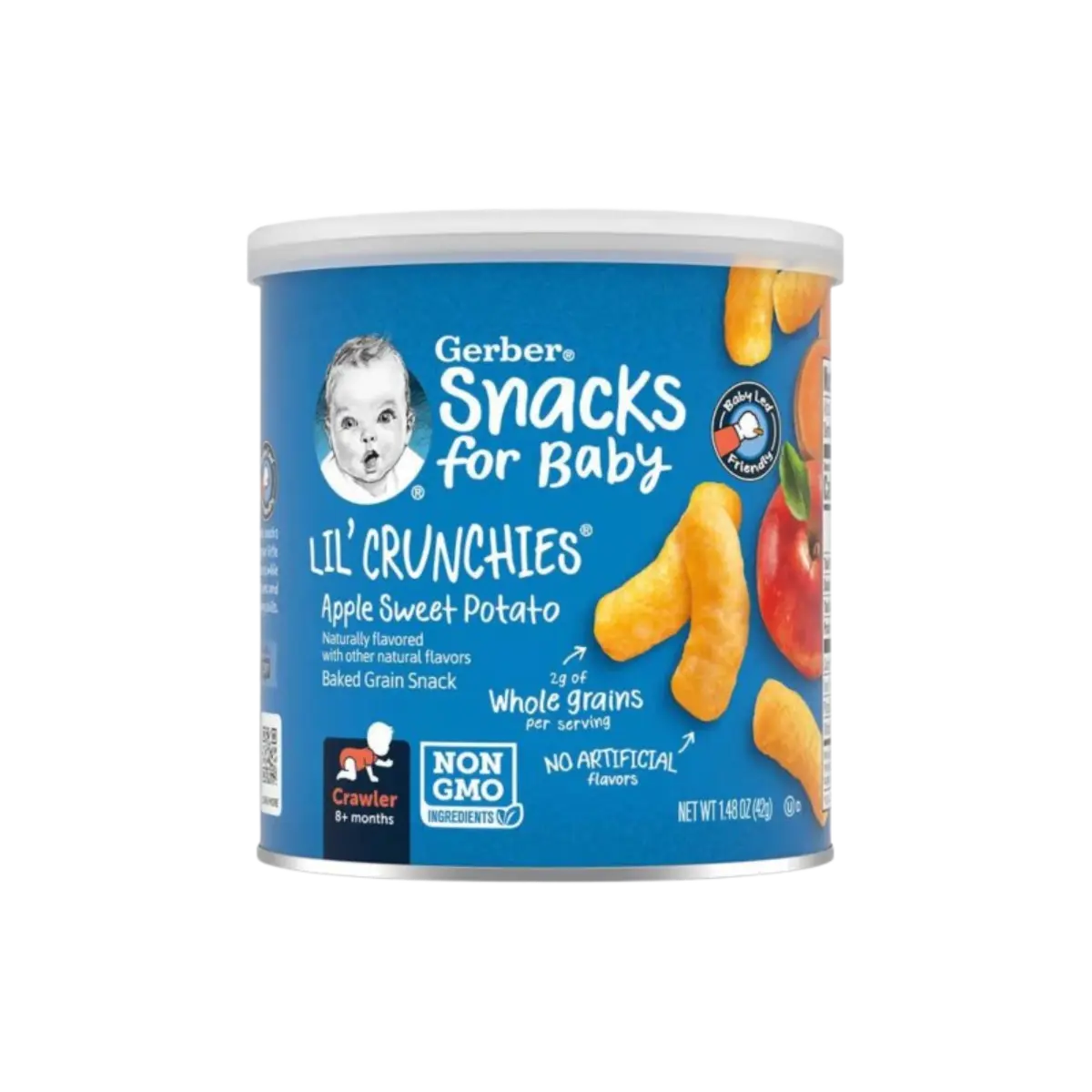 Gerber Lil Crunchies Snack Apple Sweet Potato 42G