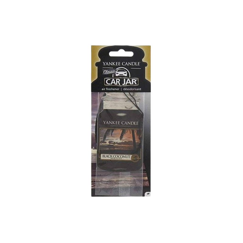 Yankee Candle Car Air Freshener Black Coconut 12g
