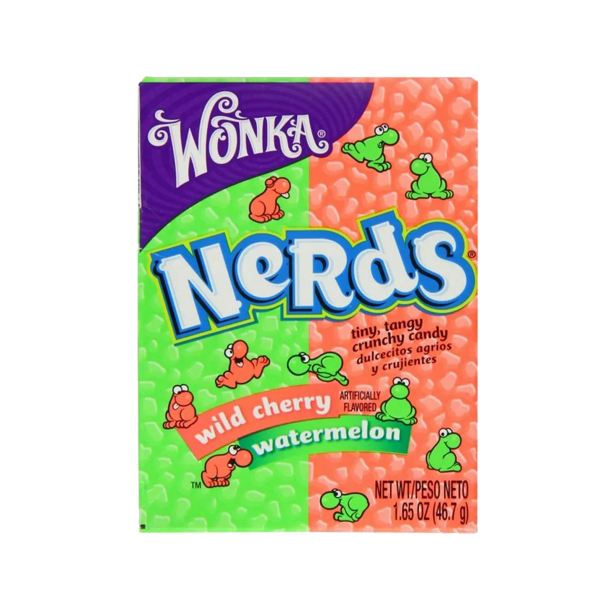 Wonka Candy Nerds Watermelon & Wild Cherry