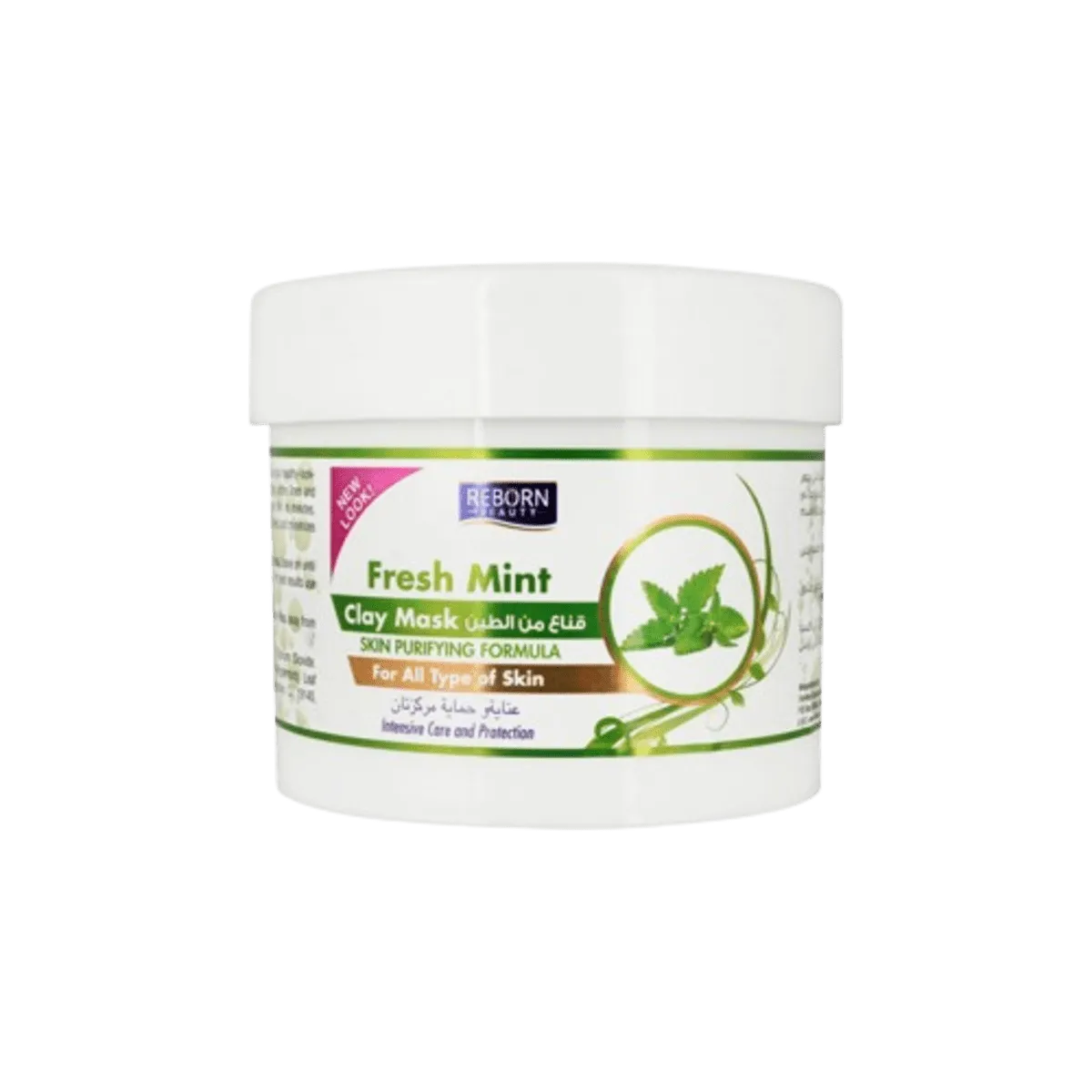 Reborn Beauty Fresh Mint Clay Mask 500ml