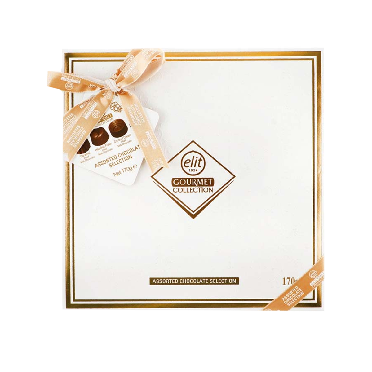 Elit Chocolate Gift Box Gourmet Collection White 170g