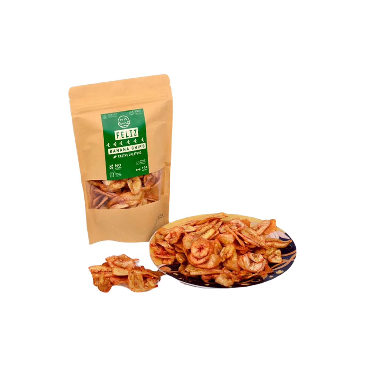 Feliz Banana Chips Masala 100g