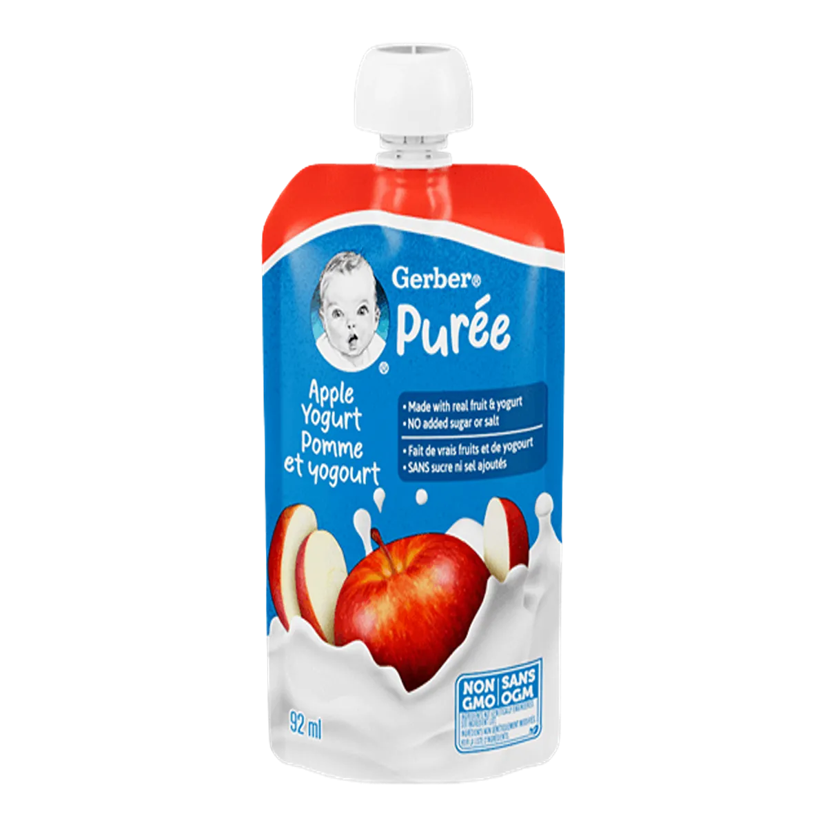 Gerber pure apple pome yogourt 92ml