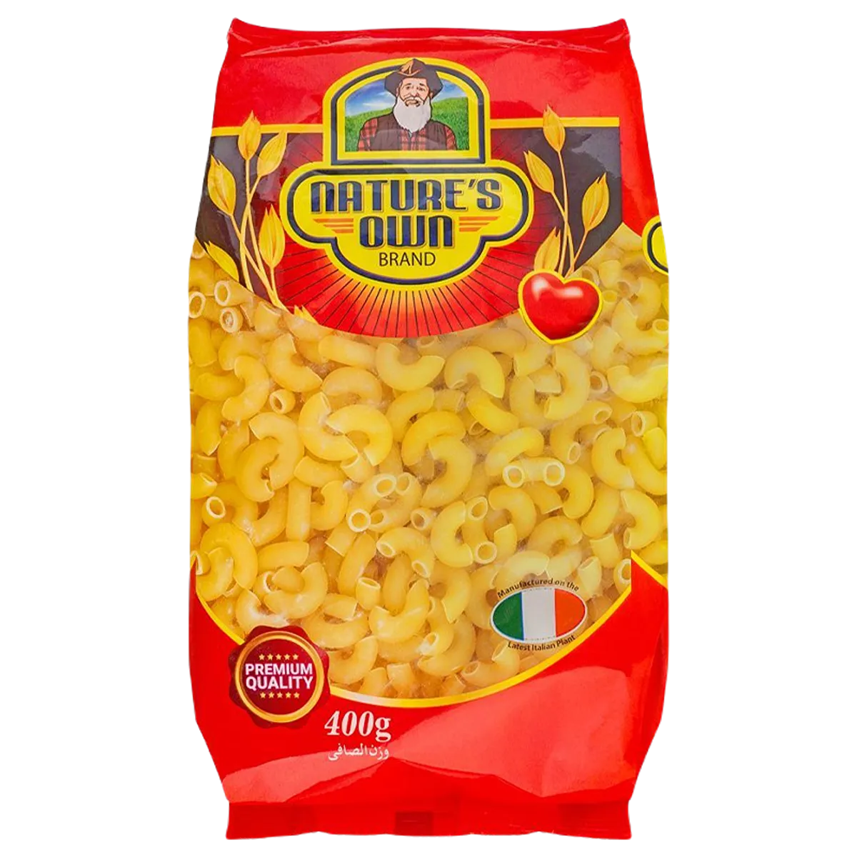 Natures Own Medium Elbow Pasta 400g
