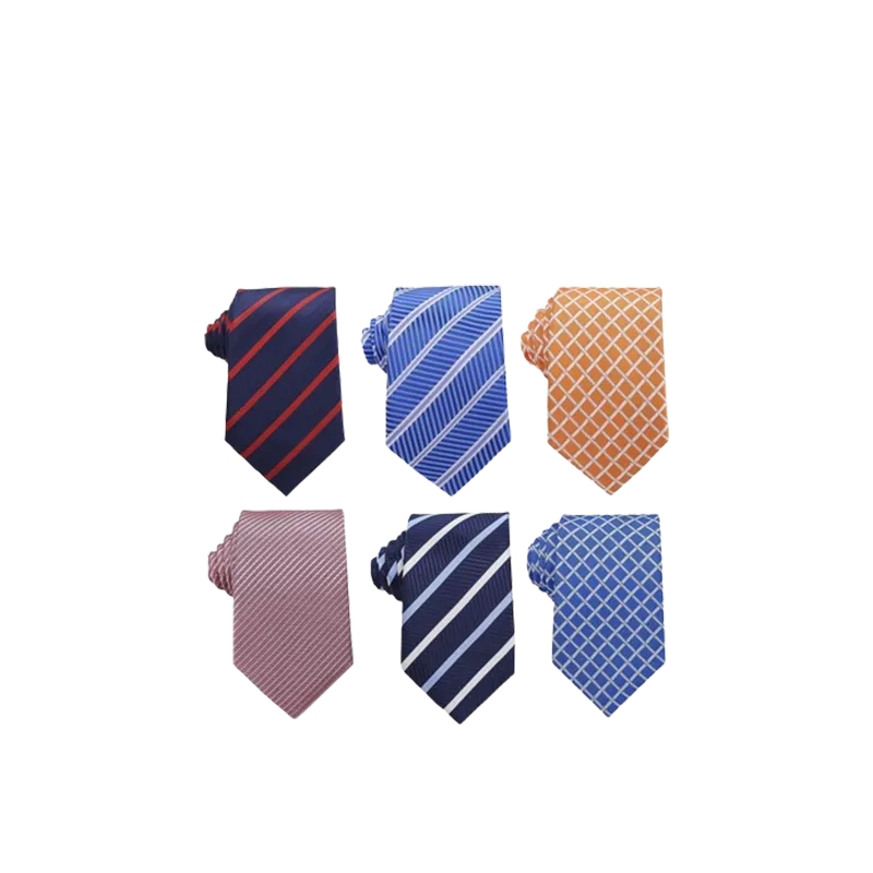 YanLen Multi Color Pack Of 6 Ties