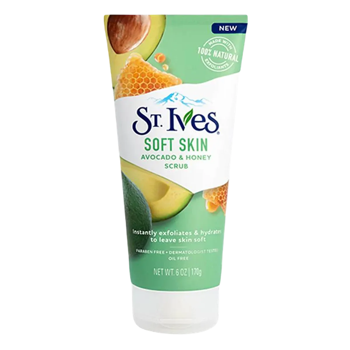 St. Ives Soft Skin Face Scrub - Avocado and Honey