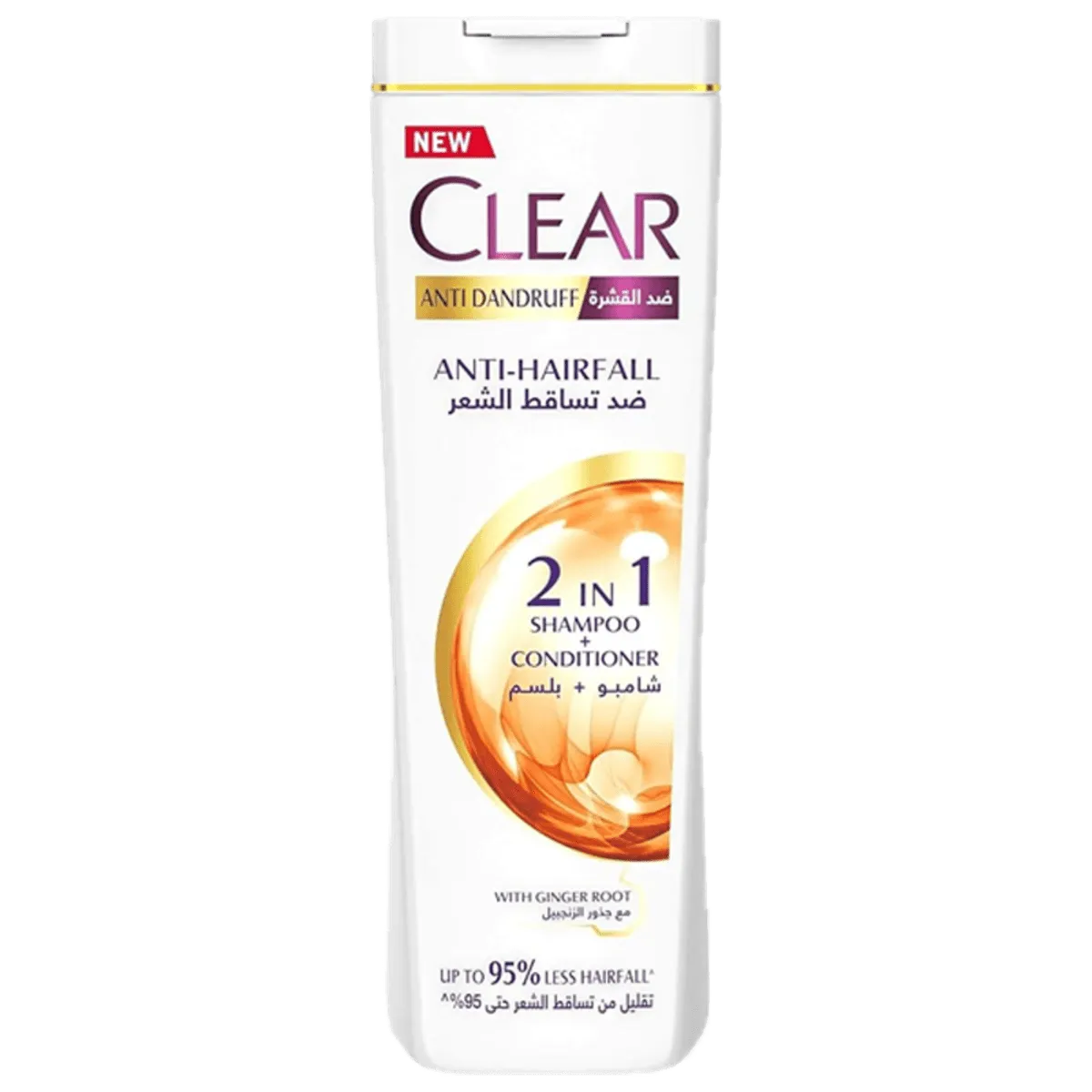 Clear Advanced Anti Hairfall Shampoo 600ml.