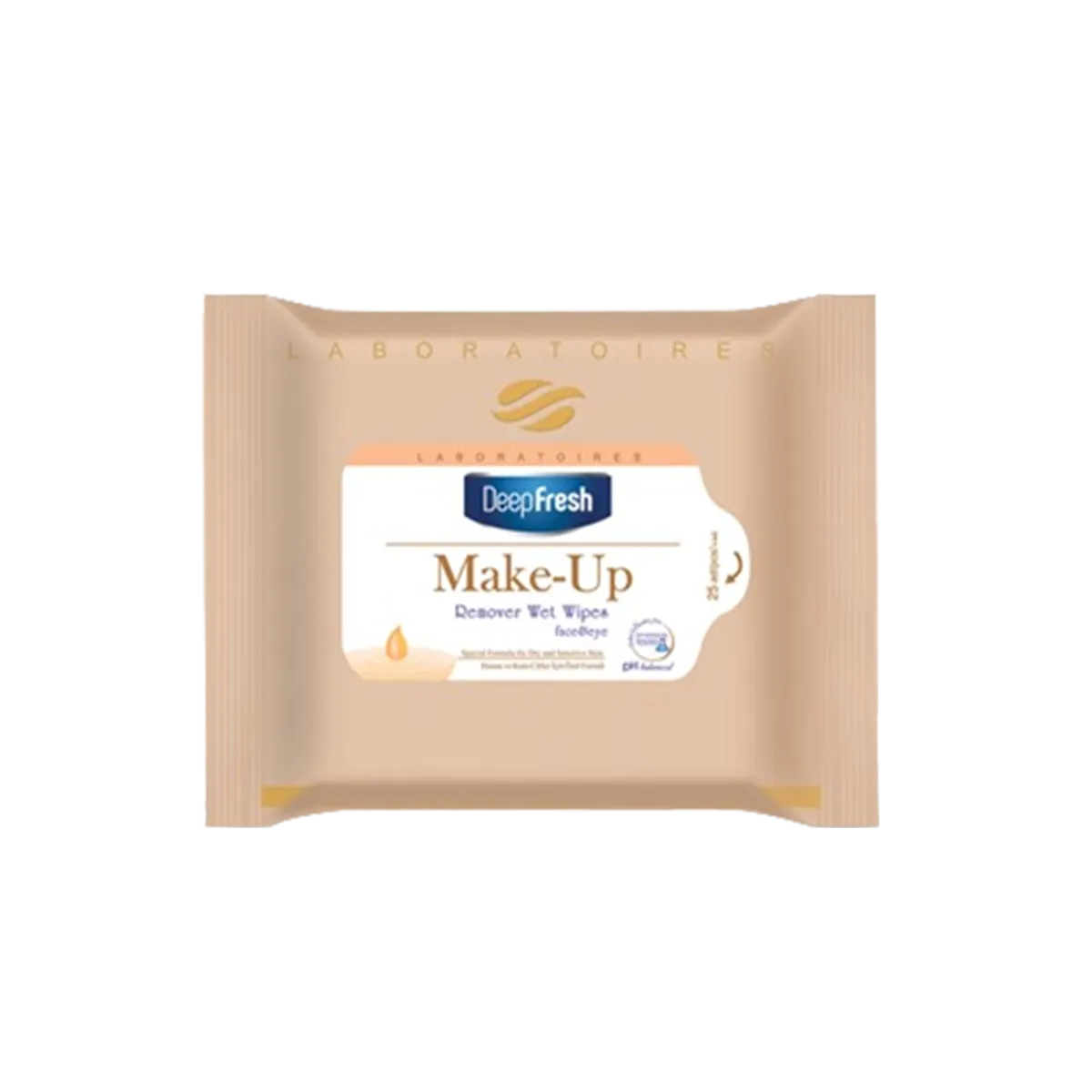 DeepFresh Make-Up Remover Wet Wipes 25pcs