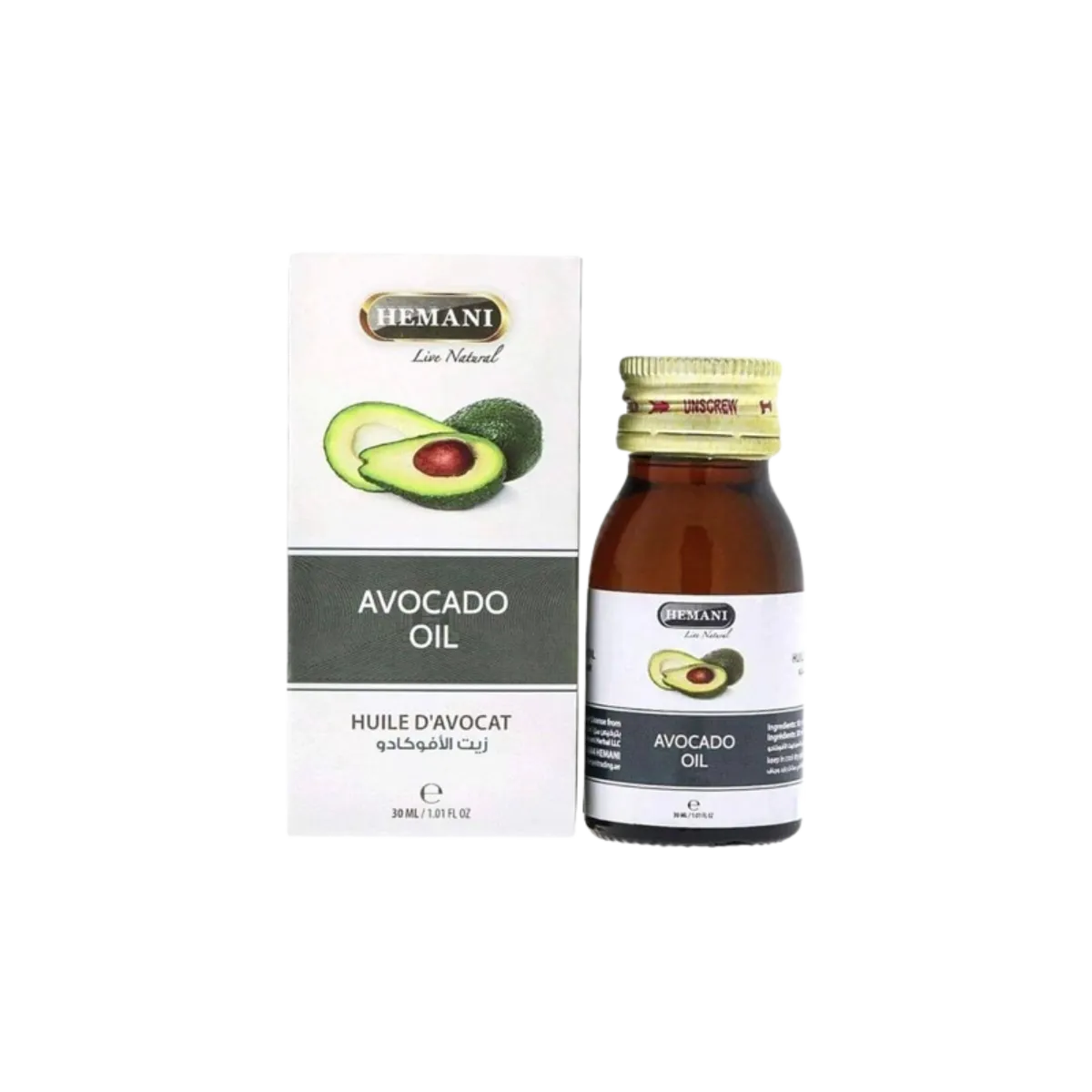 HEMANI AVOCADO OIL 30ML