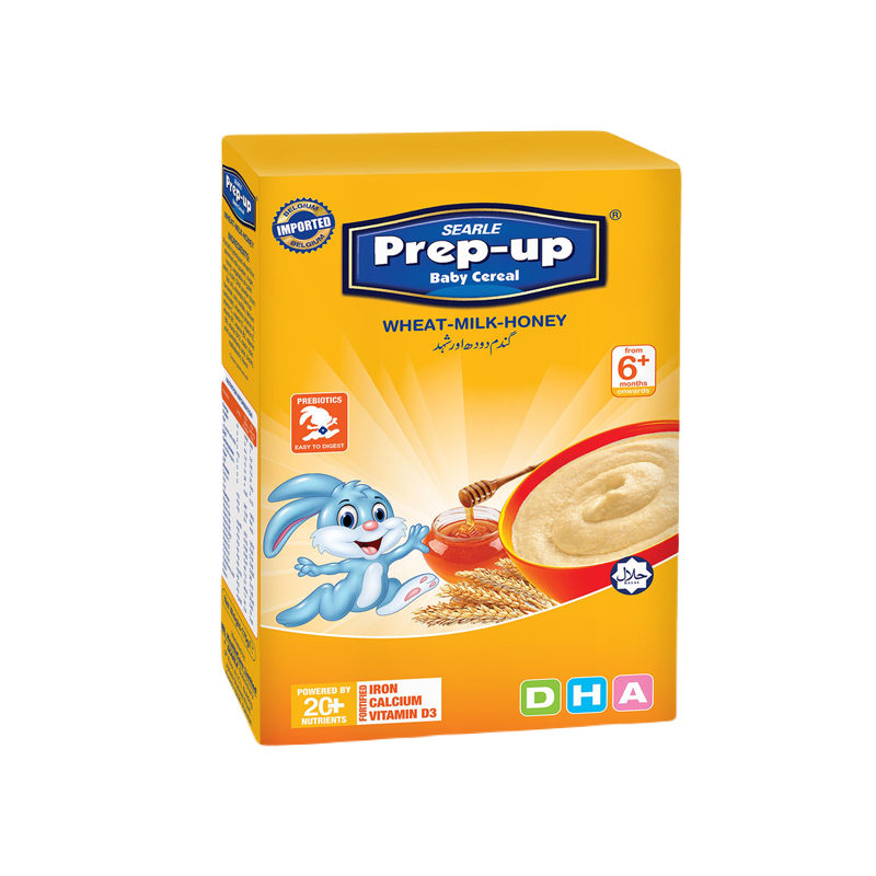 Prep-Up Baby Cereal Wheat Milk Honey 175g