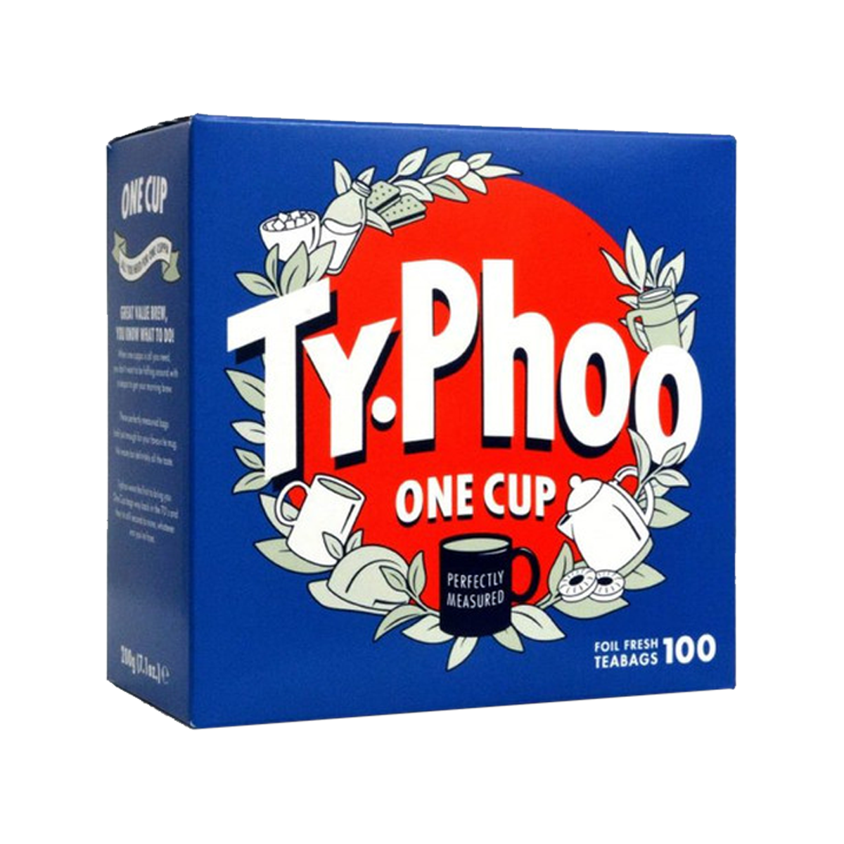Typhoo One Cup Foil Fresh 100 Teabags 200g