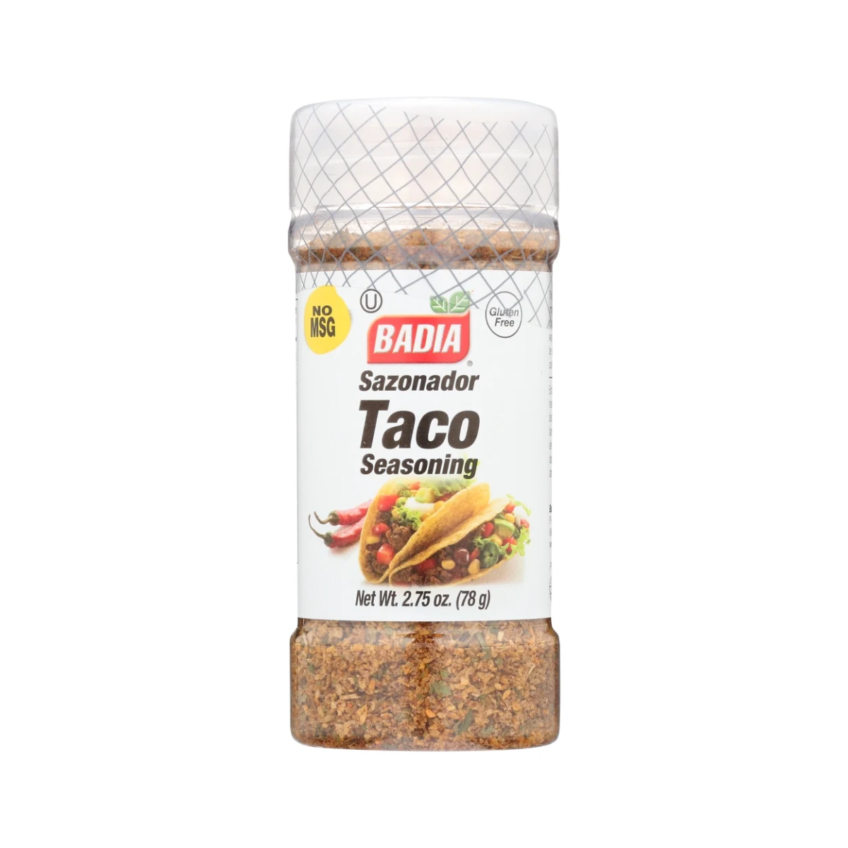 Badia, Sazonador Taco Seasoning, Case Of 8, 2.75 oz